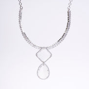 Opal Touch - Moonlight Stone Elegance Necklace Set - Necklace