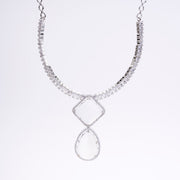 Opal Touch - Moonlight Stone Elegance Necklace Set - Necklace