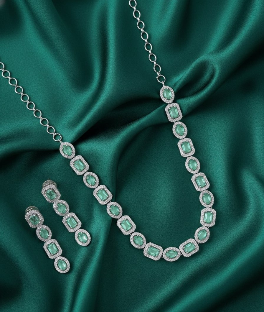Moonlight Whispers Necklace - Opal Touch