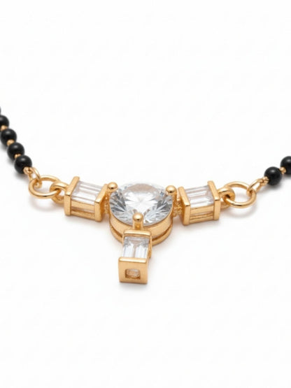 Moonlit Enchantment Mangalsutra - Opal Touch