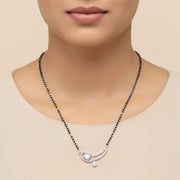 Moonstone Magic Mangalsutra - Opal Touch