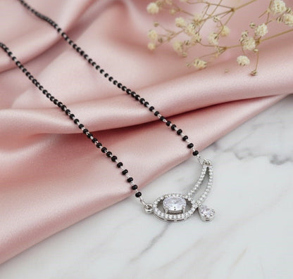 Moonstone Magic Mangalsutra - Opal Touch