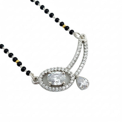 Moonstone Magic Mangalsutra - Opal Touch