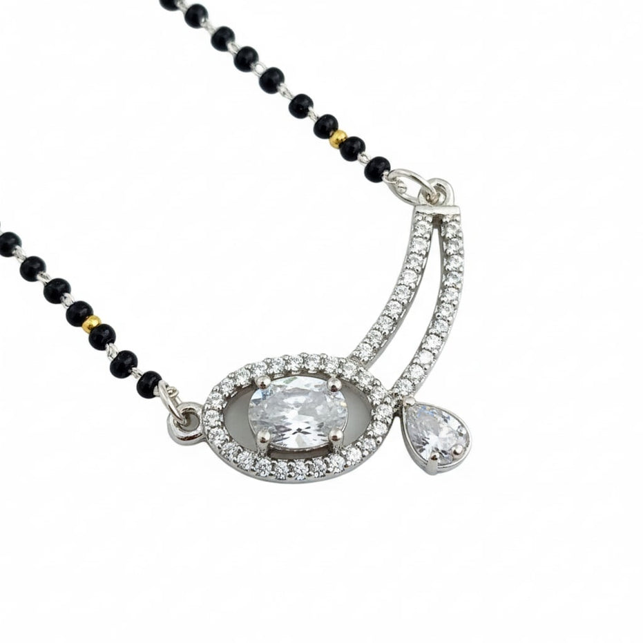Moonstone Magic Mangalsutra - Opal Touch