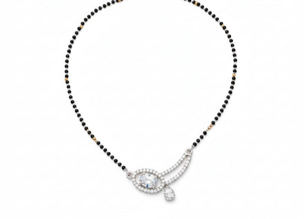 Moonstone Magic Mangalsutra - Opal Touch