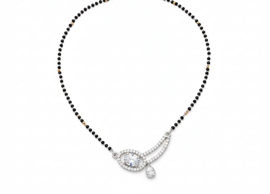 Moonstone Magic Mangalsutra - Opal Touch