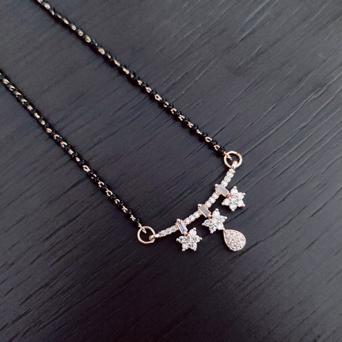 Opal Touch - Moonstone Symphony Mangalsutra - Mangalsutra