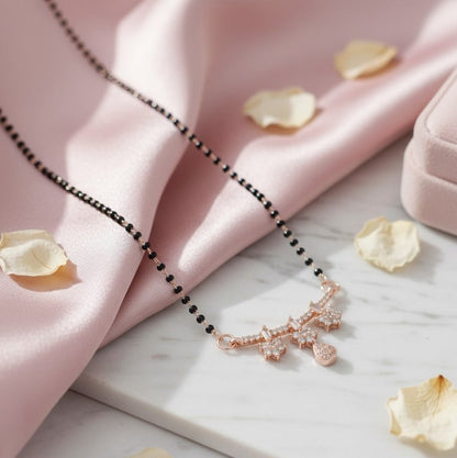 Moonstone Symphony Mangalsutra - Opal Touch