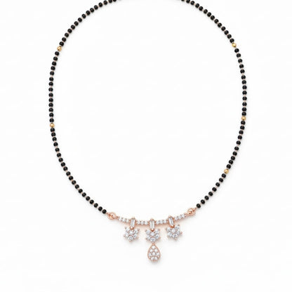 Moonstone Symphony Mangalsutra - Opal Touch