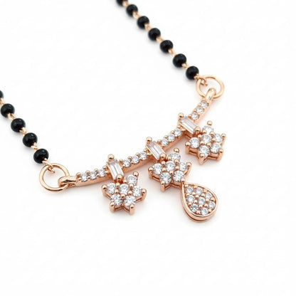 Moonstone Symphony Mangalsutra - Opal Touch