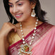 Necklace - Mor Pankh Gold Plated Necklace Set - Opal Touch