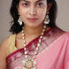 Necklace - Mor Pankh Gold Plated Necklace Set - Opal Touch