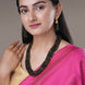 Necklace - Moti Jhalar Necklace Set - Opal Touch