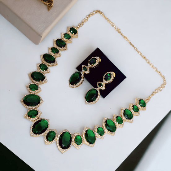 Opal Touch - Multicolor Marvel Gold Plated Necklace - Necklace