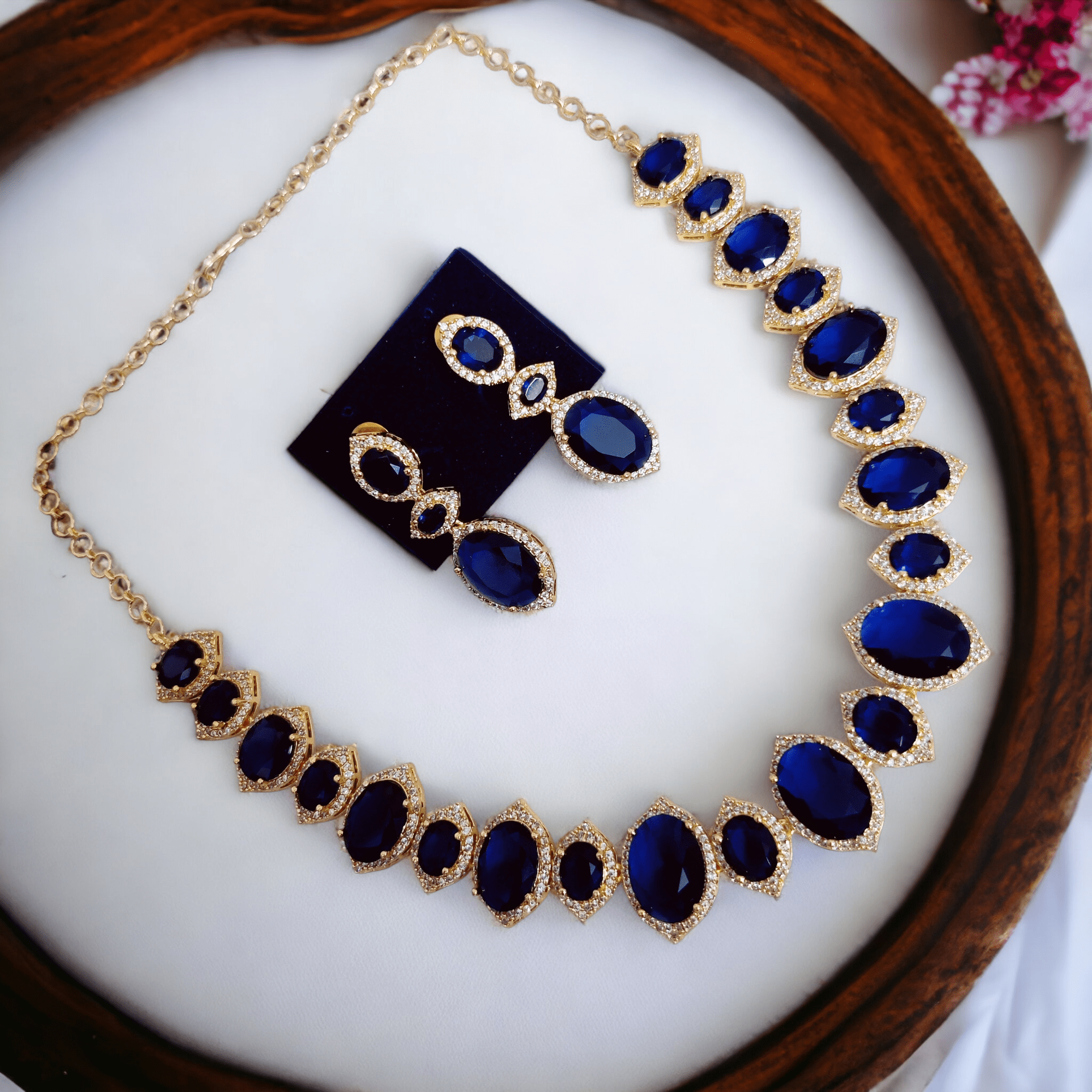 Opal Touch - Multicolor Marvel Gold Plated Necklace - Necklace