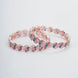 Opal Touch - Multicolored Rose Gold Bangles Set (Pack of 2) - Bangles