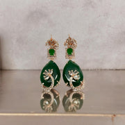 Opal Touch - Mystic Rose Gold Plated Earrings - Earrings