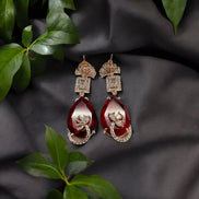 Opal Touch - Mystic Rose Gold Plated Earrings - Earrings