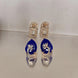 Opal Touch - Mystic Rose Gold Plated Earrings - Earrings