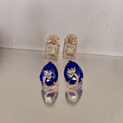 Opal Touch - Mystic Rose Gold Plated Earrings - Earrings