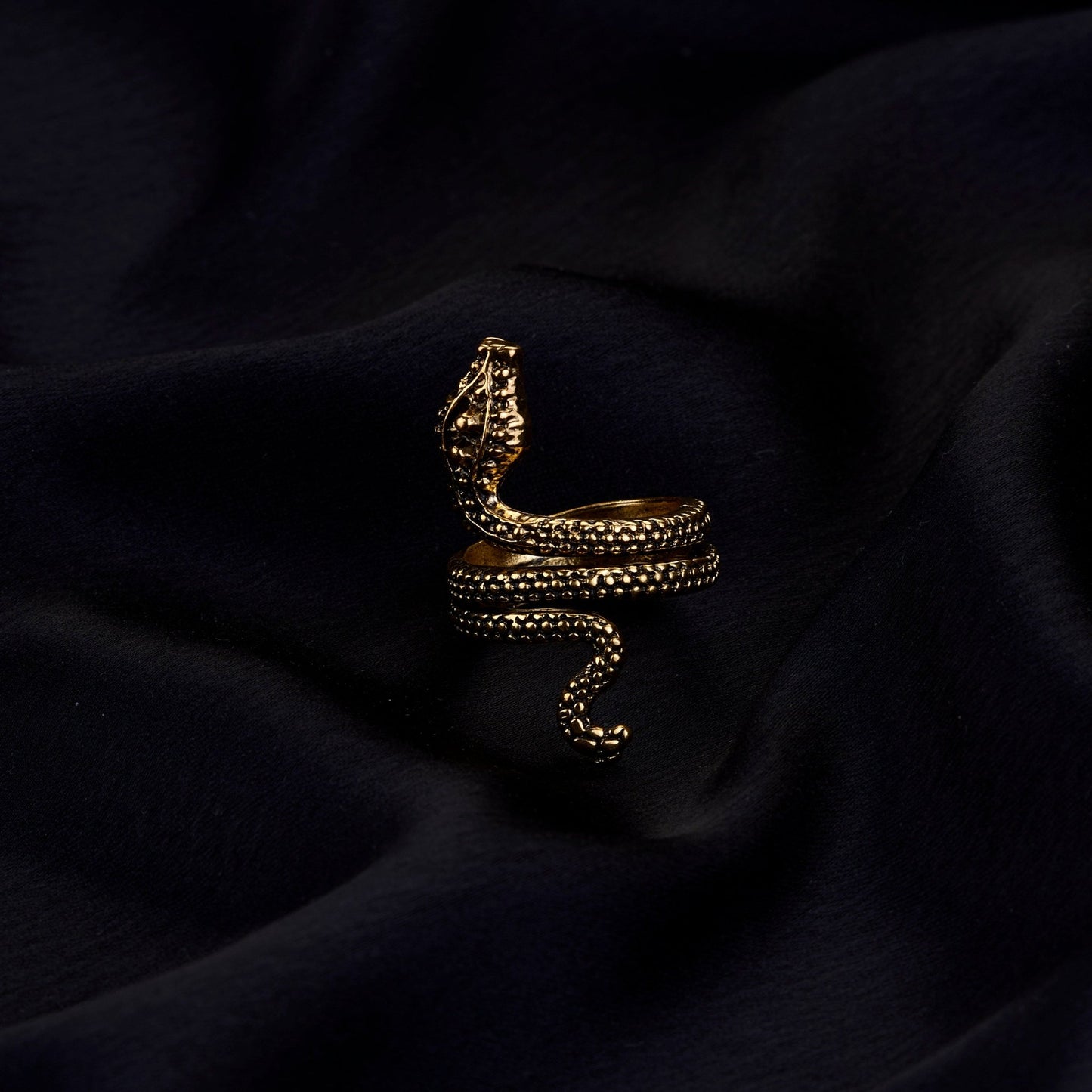 Rings - Naagvadhu Gold - Plated Ring - Opal Touch