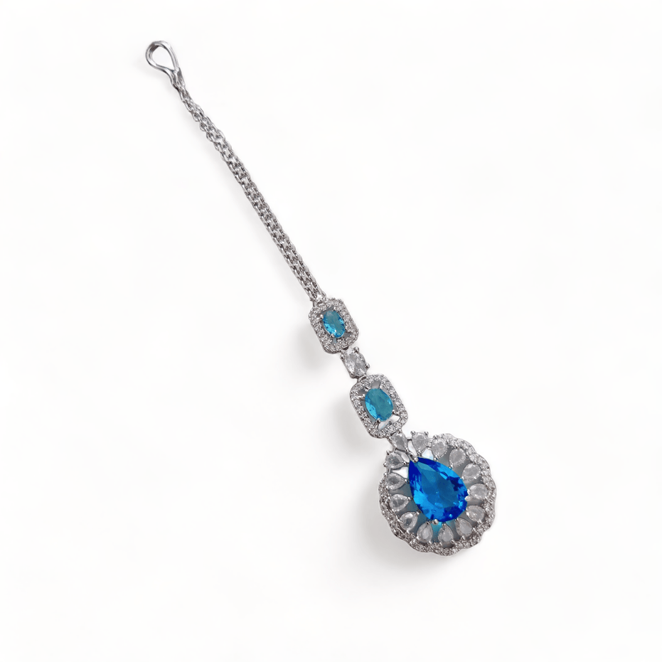 Opal Touch - Ocean Breeze Necklace in Rhodium - Necklace