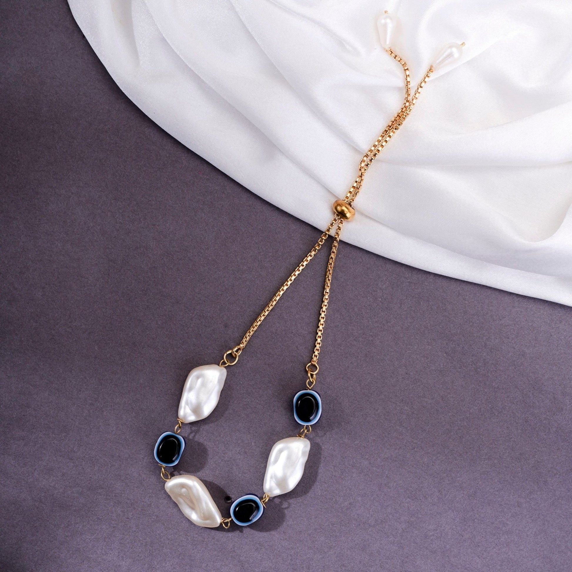 Bracelet - Ocean Ember Gold Plated Bracelet - Opal Touch