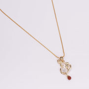 Locket Set - Om Namah Shivaye Gold Plated Locket Set - Opal Touch