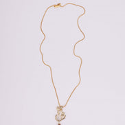 Locket Set - Om Namah Shivaye Gold Plated Locket Set - Opal Touch