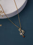 Locket Set - Om Namah Shivaye Gold Plated Locket Set - Opal Touch