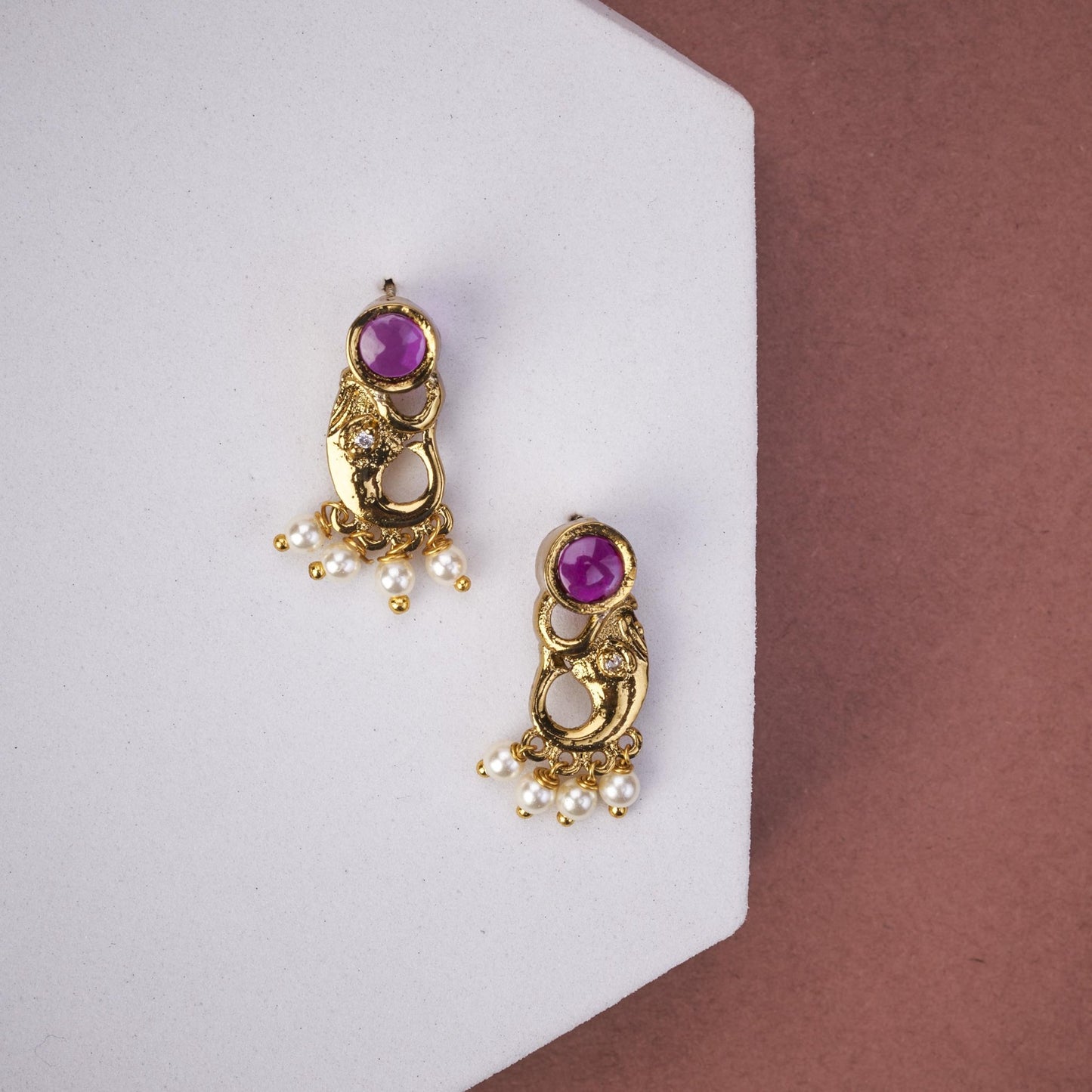 Studs - Opulent Harmony Studs - Opal Touch