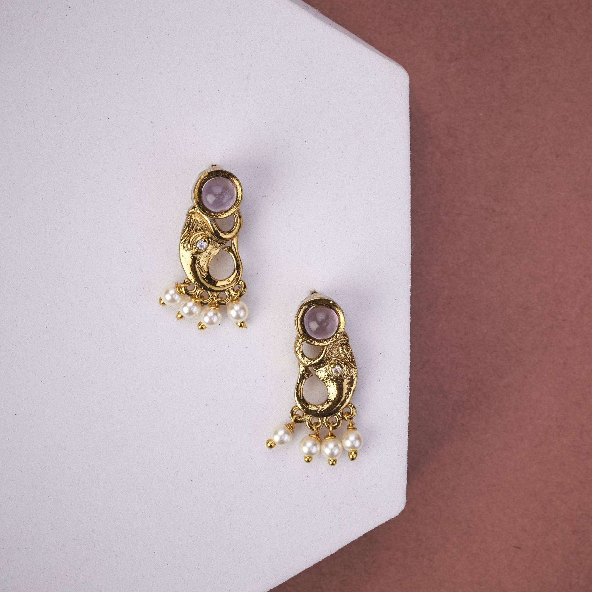 Studs - Opulent Harmony Studs - Opal Touch