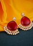 Earrings - Opulent Pearl Earrings - Opal Touch