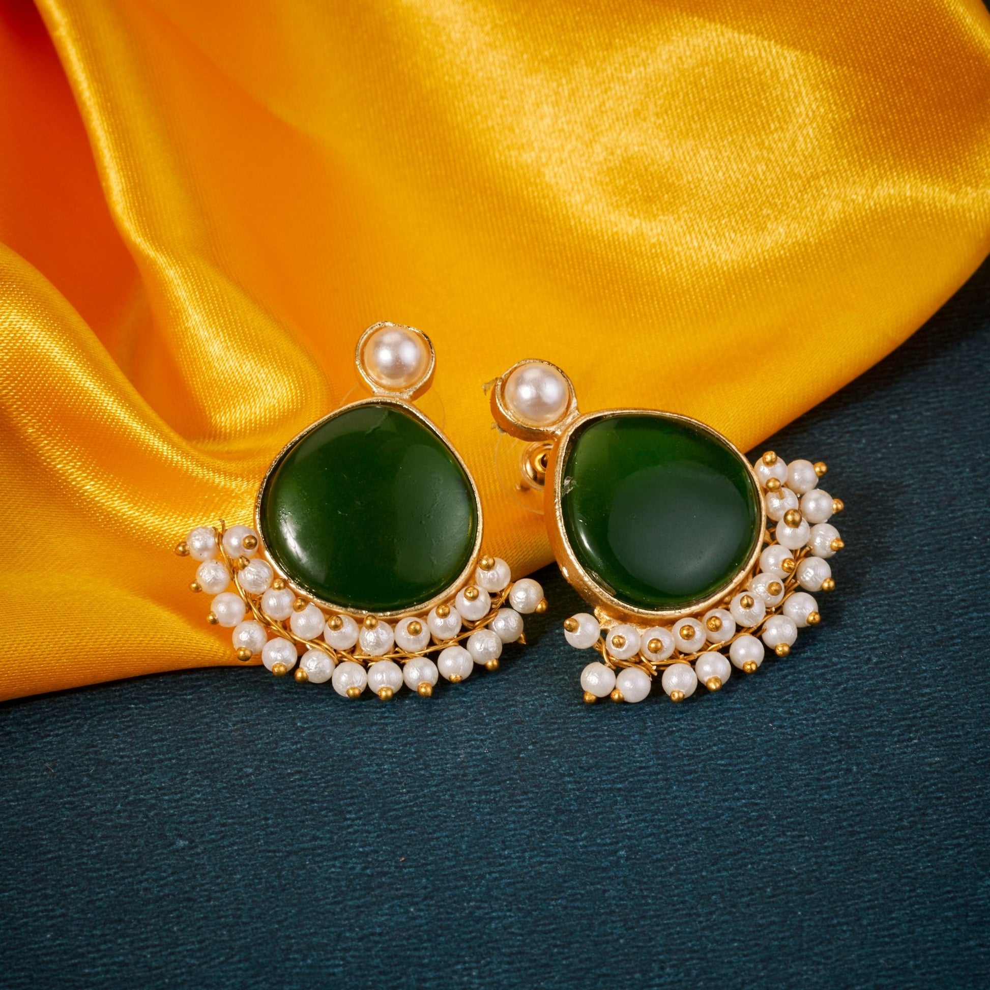 Earrings - Opulent Pearl Earrings - Opal Touch