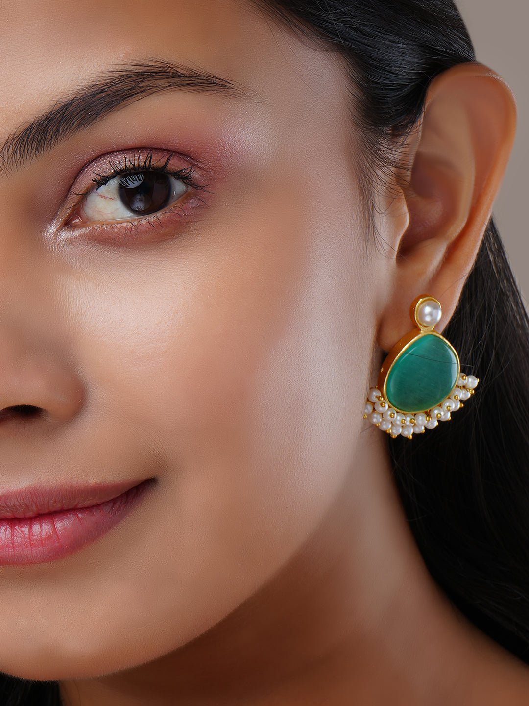 Earrings - Opulent Pearl Earrings - Opal Touch