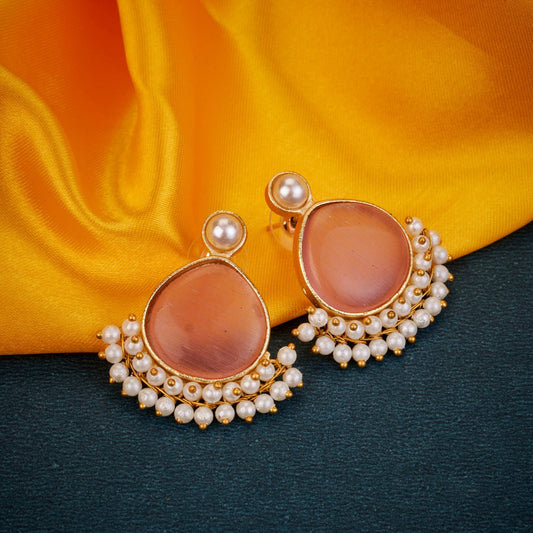 Earrings - Opulent Pearl Earrings - Opal Touch