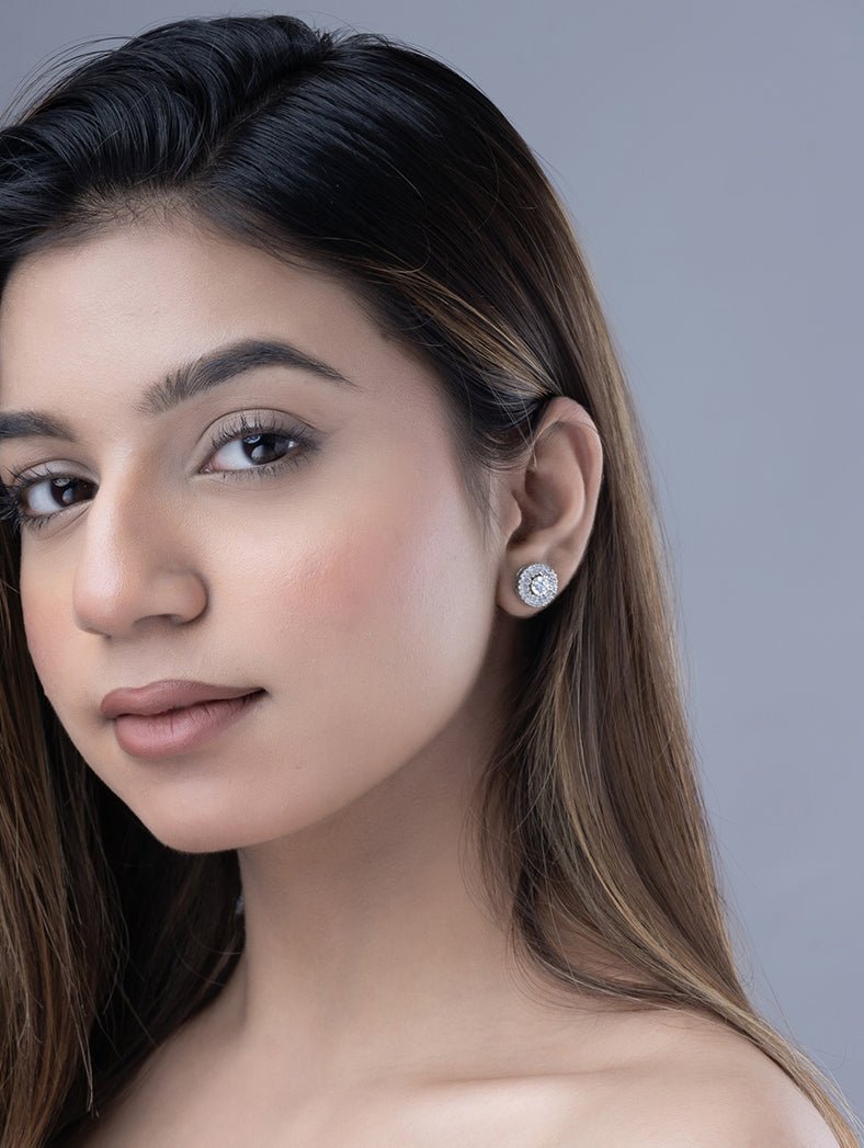 Opulent Radiance Opal Studs - Opal Touch