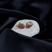 Studs - Opulent Radiant Opal Studs - Opal Touch