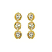 Necklace - Opulent Spark Gold Plated Necklace - Opal Touch