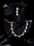 Necklace - Opulent Spark Rhodium Necklace - Opal Touch