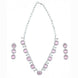 Necklace - Opulent Spark Rhodium Necklace - Opal Touch