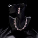 Necklace - Opulent Spark Rhodium Necklace - Opal Touch