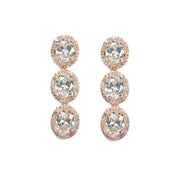 Necklace - Opulent Spark Rose Gold Necklace - Opal Touch