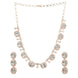 Necklace - Opulent Spark Rose Gold Necklace - Opal Touch