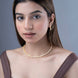 Necklace - Orchid Symphony Gold Plated Necklace - Opal Touch