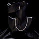 Necklace - Orchid Symphony Rhodium Necklace - Opal Touch