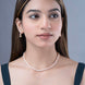Necklace - Orchid Symphony Rose Gold Necklace - Opal Touch