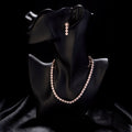 Necklace - Orchid Symphony Rose Gold Necklace - Opal Touch