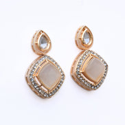 Locket Set - Ornate Elegance Gold Plated Locket Set - Opal Touch