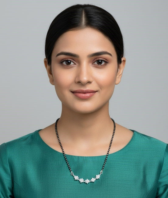 Ornate Infinity Mangalsutra - Opal Touch